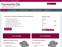 Tablet Screenshot of farmavitar.com